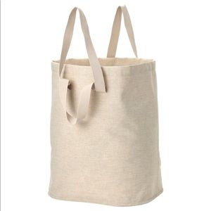 NWT IKEA PURRPINGLA Laundry bag, beige, 26 gallon